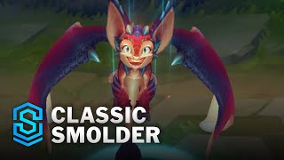 Classic Smolder the Fiery Fledgling  Ability Preview  League of Legends [upl. by Engapmahc]