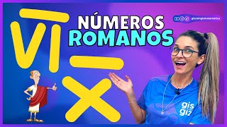 NÚMEROS ROMANOS  SISTEMA DE NUMERAÇÃO ROMANO MILHARES E MILHÕES [upl. by Adniral248]