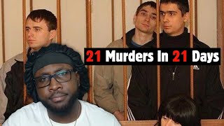 WE LIVE  REACTING TO TRUE CRIME The Case of Dnepropetrovsk Maniacs they are SICK [upl. by Sev462]