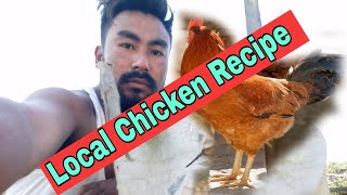 🦃Local Chicken Recipe  Saikhong vlogs [upl. by Rayham449]