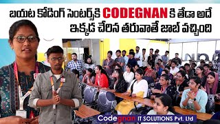 Codegnan Students about Codegnan IT Jobs  Codegnan Job Opportunity and Software Course [upl. by Atilal271]