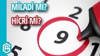 Hicri ve Miladi Takvim Arasındaki Fark Nedir  Takvim 2 [upl. by Ahsenek360]