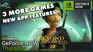 GeForce NOW News  3 Games This Week Plus NEW App Features [upl. by Okihcim806]