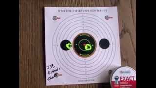 177 Pellet test with Weihrauch HW100 S air rifle [upl. by Dihahs]