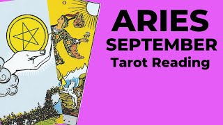 Aries Diving Into Limitless Abundance Don’t Hold Back 💛 September 2024 Monthly Tarot Reading [upl. by Elleina706]