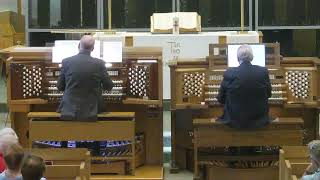 TWO ORGANS TWO ORGANISTS [upl. by Alikat]