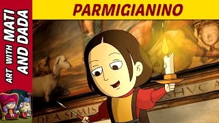 Art with Mati and Dada – Parmigianino  Kids Animated Short Stories in English [upl. by Akitan20]