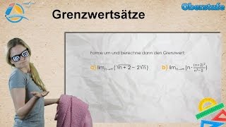 Grenzwertsätze  Folgen Reihen und Grenzwerte  Oberstufe ★ Übung 3 [upl. by Llednyl588]