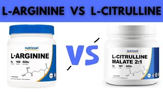 L Arginine vs L Citrulline Boost Your Performance Naturally [upl. by Tnilc]