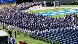 2018 USAFA Graduation March On [upl. by Lamag]