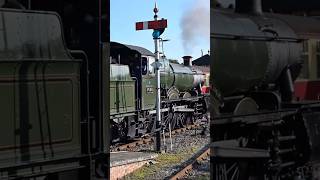 West Somerset Railway  7828 Odney Manor at Bishops Lydeard  trains steam railway ukrail [upl. by Maia]