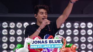 Jonas Blue  ‘Rise feat Jack amp Jack’ live at Capital’s Summertime Ball 2018 [upl. by Redwine892]