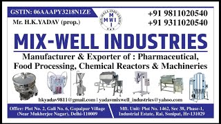 DAL WASHING MACHINE MIX WELL INDUSTRIES 1462 PHASE 1 SECTOR 38 HSIDC INDUSTRIAL ESTATE RAI HARYANA [upl. by Tatman243]