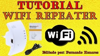 Tutorial cómo configurar Repetidor Wifi [upl. by Marieann]