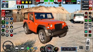 Jeep Driving Offroad Simulator 2024  4×4 SUV Luxury Prado Driver 3D Android Gameplay video 20 [upl. by Goggin]