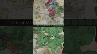 Four Corners  Immortal  Conquerors Time lapse crusaderkings3 [upl. by Holsworth]