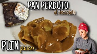 PLIN DI CORATELLA E PAN PERDUTO AL CIOCCOLATO  Tradizione territorio e creatività in cucina [upl. by Aisereht308]