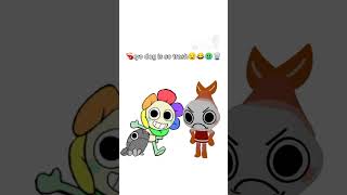 Yo dog is so trash😒😂🤢🗑️shtty post dandysworld ieatkids memesjoke video [upl. by Eveleen935]