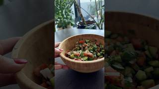 Healthy Salad🌱 salad healthyrecipes healthysalad arabicsalad shorts recipe سلطة [upl. by Mirella18]