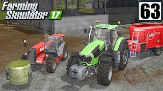 Obrządki nowym ciągnikiem  Farming Simulator 17 63  gameplay pl [upl. by Brandais]