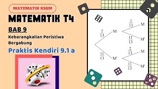 Matematik Tingkatan 4 KSSM Latihan Praktis Kendiri 91a  ToDo my [upl. by Ahsyak]