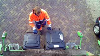 Vuilniswagen VDK GoPro  Garbagetruck loadvieuw [upl. by Meunier]