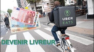 Comment devenir COURSIER ubereats et être auto ENTREPRENEUR [upl. by Eirameinna934]