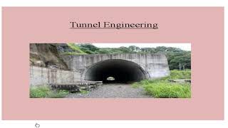 CE407Transportation Engineering 2 KTU Syllabus Module 5Tunnel Engineering Introduction [upl. by Eenet]