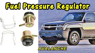 How to Replace Fuel Pressure Regulator 2000 to midyear 2003 Avalanche Suburban Silverado Yukon [upl. by Rawde556]