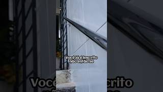 Corrimão de inox serralharia inox casa comedyvideo obra construcao [upl. by Ailegra65]