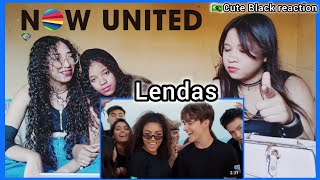 🇧🇷 Cute black reagindo ao Videoclipe de NOW UNITED LENDAS  Legends nowunited lendas reaction [upl. by Ardnusal]