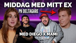 MIDDAG MED MITT EX FT DIEGO BÅDA ÄR JU FAN OTROGNA YIKES [upl. by Luahs]