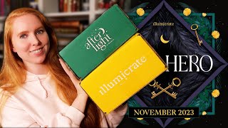 Double Illumicrate and Afterlight unboxing 🗝️🦩  November 2023 [upl. by Dulla862]