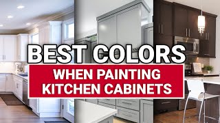 Best Colors When Painting Kitchen Cabinets  Ace Hardware [upl. by Nemlaz]