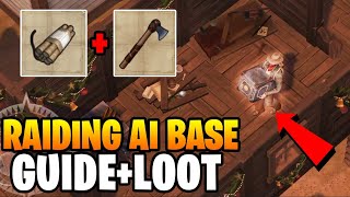 AI Base Raid  GUIDE  LOOT  Westland Survival Gameplay [upl. by Acireed]