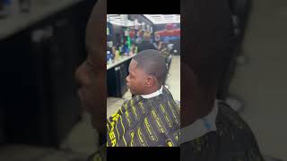 Drawing lines after cutting makes customers unique and special oldstylebarber hairstyle usa [upl. by Lednar421]