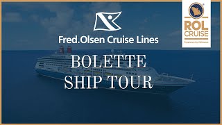 Bolette Ship Tour  Fred Olsen Cruise Lines [upl. by Recnal781]