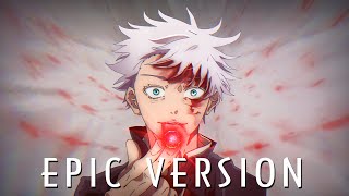 Jujutsu Kaisen Gojo Satoru Hollow Purple Theme  EPIC VERSION [upl. by Mars272]