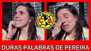 🚨Así salió Andrea Pereira tras HUMILLACIÓN  América Femenil vs Tigres Femenil Final Ida Liga MX [upl. by Fitzger]