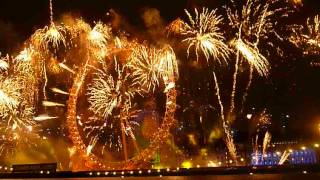 THE MOST OF BEAUTIFUL FIREWORKS EVER IN THE WORLD  LONDON  2014 [upl. by Pratte452]