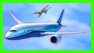 Airplanes for Kids on the Runway and in the Air  Planes for Children  Videos for Preschoolers [upl. by Trotter220]