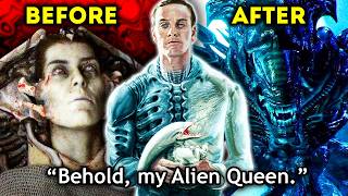 Alien FINALLY Reveals David Created His Xenomorph Queen amp Black Goo Why David Killed Engineers 😱 [upl. by Morra722]