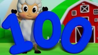 Number Song 1 to 100  Learn To Count  Big Number Song  3D Numbers Rhyme Song by Farmees [upl. by Ardnekan]