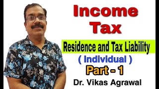 Residence and Tax Liability  Part 1  Incidence of Tax on the Basis of Residence [upl. by Pears]