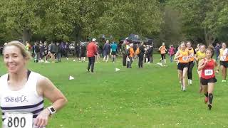 Senior Women Kent Cross Country League at Footscray 12th October 2024 [upl. by Nairim726]