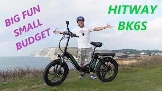 Is this the best value folding ebike for the money the BK6S from Hitway taking it round the Island [upl. by Seyer946]