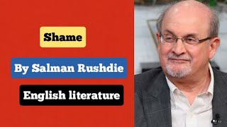 shame s novel by Salman Rushdie Detail explanation in Hindi [upl. by Neville181]