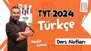 13 TYT Türkçe  Sıfat Ön Ad 1  Kadir GÜMÜŞ  2024 [upl. by Enitsirt]