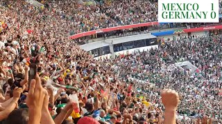 The final whistle moment when Mexico beat Germany in FIFA World Cup 2018 [upl. by Vandyke]