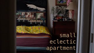 tiny eclectic apartment tour [upl. by Merry]